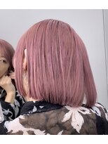 ヴァーディ オモテサンドウ(Vardy omotesando)&nbsp;ピンクヘア・ハイトーンピンク・ベージュカラー・ブリーチカラー