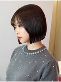 この丸みが可愛い！～ミニボブ～