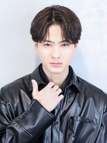 ザ サードヘアー 柏(THE 3rd HAIR)&nbsp;センターパート　ニュアンスパーマ