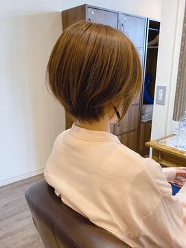 美容室 フォーリア Foglia 【Foglia】丸みショート ショートボブ くびれショート