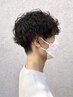 【ダメージレス♪メンズにもおすすめ】カット＆クリープパーマ　￥14,300～