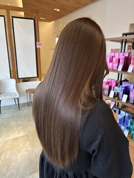 サラビューティーサイト 志免店(SARA Beauty Sight) 【Haru】圧倒的艶髪！チョコレートブラウン×髪質改善カラー