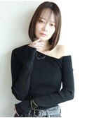 【 AINM 】 小顔効果◎ミディアムレイヤー