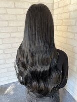 ルノン(LUNON) オフブラック/暗髪/髪質改善カラー