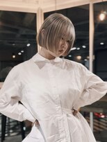 スティードトーキョー(Steed Tokyo)&nbsp;line BOB...milk tea lowlight...【Steed/立川】