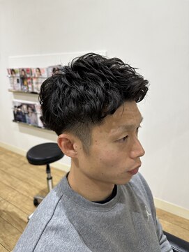 サラ 新宮店(SARA) アップバング×パーマ