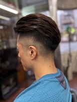 理容 鮎川&nbsp;2ブロ　ニュアンスパーマ