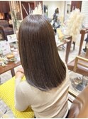 髪質改善、グレージュカラー【千葉】
