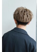 リップスヘアー 銀座(LIPPS hair) ハイトーンスパイラルマッシュ