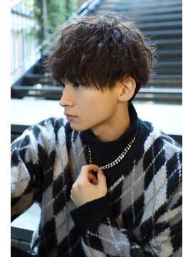 リップス 吉祥寺店 (LIPPS) 【波巻パーマ】ショート前下がりマッシュ