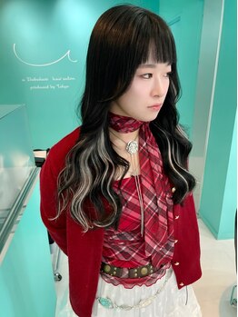 ユーカナヤマ(u Kanayama)の写真/高品質をお手頃価格で◎トレンドを発信【髪に合わせてカラーするオンリーワンエクステ】