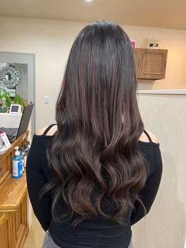 ミラシィ 成田(Mirashy) ハイライトカラーミルクティーベージュレイヤーカット