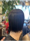 楽ちん切りっぱなしボブ