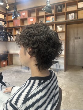 ドゥーア 代官山(Door) #ウルフパーマ#メンズパーマ#くるくるパーマ