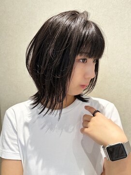 ジアン バイ ミルボン 西宮ガーデンズプラス(GIEN by milbon) レイヤーボブ/くびれレイヤー/外ハネボブボブレイヤー