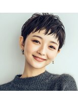 アヴァンヘアリゾート 鹿児島中央駅店(AVAN HAIR RESORT) 【AVAN】無造作ショート× 暗髪カラー×髪質改善