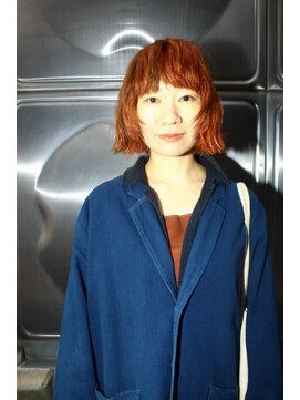 ペネロープ(Penelope) 【新宿】オレンジボブウルフ　担当　清水圭太