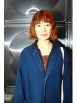 ペネロープ(Penelope) 【新宿】オレンジボブウルフ 担当 清水圭太