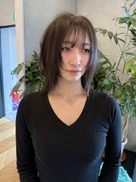 ラヴィズム 松崎店(LUVISM) 韓国/顔周りレイヤー/おくれ毛/ベージュ/ダブルカラー/東区/松崎