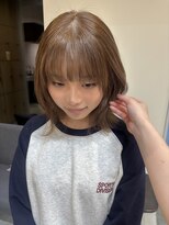 メゾンシアー(Maison Sheer) まろやかベージュ/くびれボブ