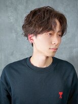 ヒロギンザバーバーショップ 神楽坂店(HIRO GINZA BARBER SHOP)&nbsp;波巻きセンターパート