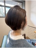 不動の人気☆グレージュショートボブ 