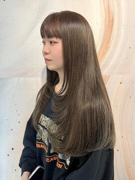 クラン(cLan.) 【レイヤーカット×スモーキーブラウンカラー】byミヤガワ