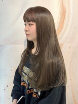 クラン(cLan.) 【レイヤーカット×スモーキーブラウンカラー】byミヤガワ