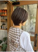 アッシュ系ハイライトカラー