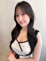 トゥルーズ 梅田店(TLUUS)&nbsp;【TLUUSミルクティーブロンドワンホンレイヤーダークブルー】