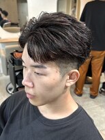 ブルニール 中崎町(BLEUNIR) フェザーパーマ/フェザーショート
