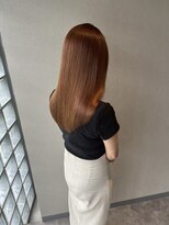 スリーク バイ ロイ 宇治店(sleek by roy) ふんわりピンクベージュ