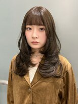 ネウィ 広島(newi)&nbsp;レイヤーカット×オリーブブラウン☆