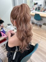 トゥリー(Tree.)&nbsp;ハーフアップポニーテール