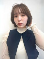 バサ 新所沢店(BASSA)&nbsp;透ける前髪と丸みのナチュラルボブ