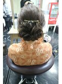ルーズアップ（ヘアセット）