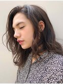 【Astar】リラックスウェーブ　デジタルパーマ　長め前髪