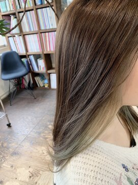 アンサン(unsung) インナーカラー♪