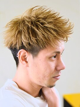 コロ(COLO) [COLO　吉祥寺　福士拓也]フェザーショートメンズアップバング