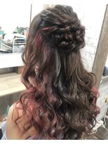 ヘアセット専門店 ナゴミ 渋谷店(nagomi)&nbsp;ハーフアップ/ヘアセット/ヘアメイク/ヘアアレンジ/編み込み