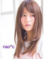 ナオシ トレス 富雄店(nao*c tres)&nbsp;【富雄nao*c tres】ベージュアッシュカラーのロングスタイル