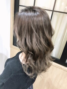 テラスヘア 新潟駅南(TERRACE hair) ハイライト×ミルキーグレージュ
