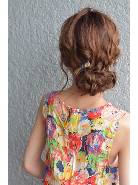 ユアーズ ヘア 恵比寿本店(youres hair) ゆるふわシニヨン mayo