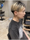 bibito ハンサムショート　刈り上げ　エッジ　バズカット