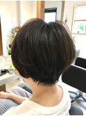 大人ショートボブスタイル