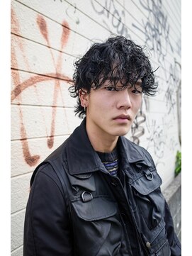 カムジーヘッドカミノウラ(COMEGHEAD KAMINOURA) メンズウルフパーマ　＃上通り＃並木坂＃メンズカット＃メンズ