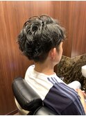ラウンドブロックパーマ