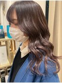 [Zina】アッシュグレイ/フェザーバング/ヨシンモリ/20代30代40代