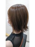 外ハネスタイル