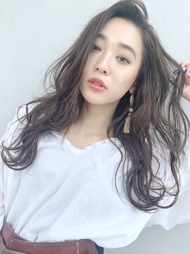 アイティーバイアルバム 藤沢店(IT by ALBUM) 大人っぽウェーブ巻き_外ハネボブセクションカラー_28861